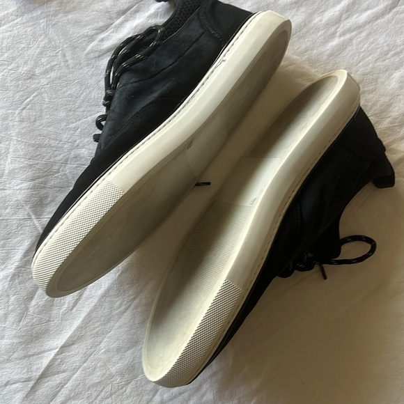 Jenni Kayne Lace-Up Casual Black Suede Platform Trainers Sneakers EU 40 - Picture 11 of 13